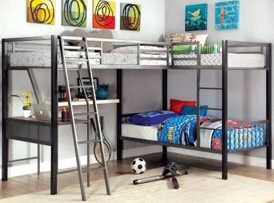 Stephan Metal Full Over Bunk, Coaster Home Furnishings 460078 Bunk Bed