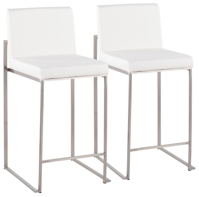 Back Bar Stool Set Of 2 From Lumisource, Outdoor Director Bar Stools Canada